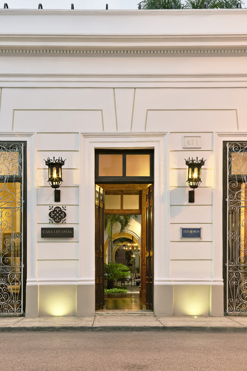 Fachada de Casa Lecanda